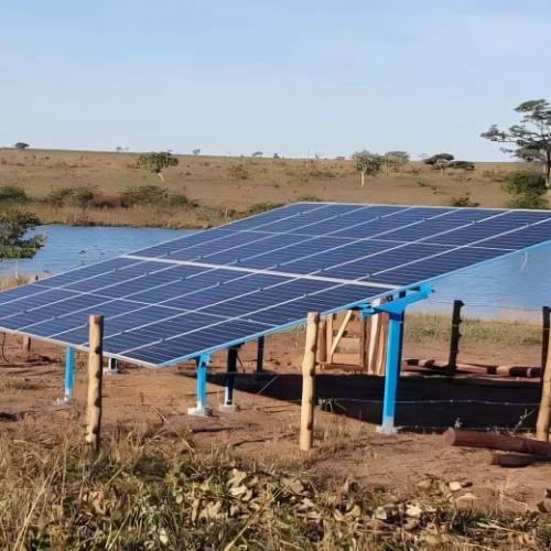 3.7kW Solar Pump System in Brazil