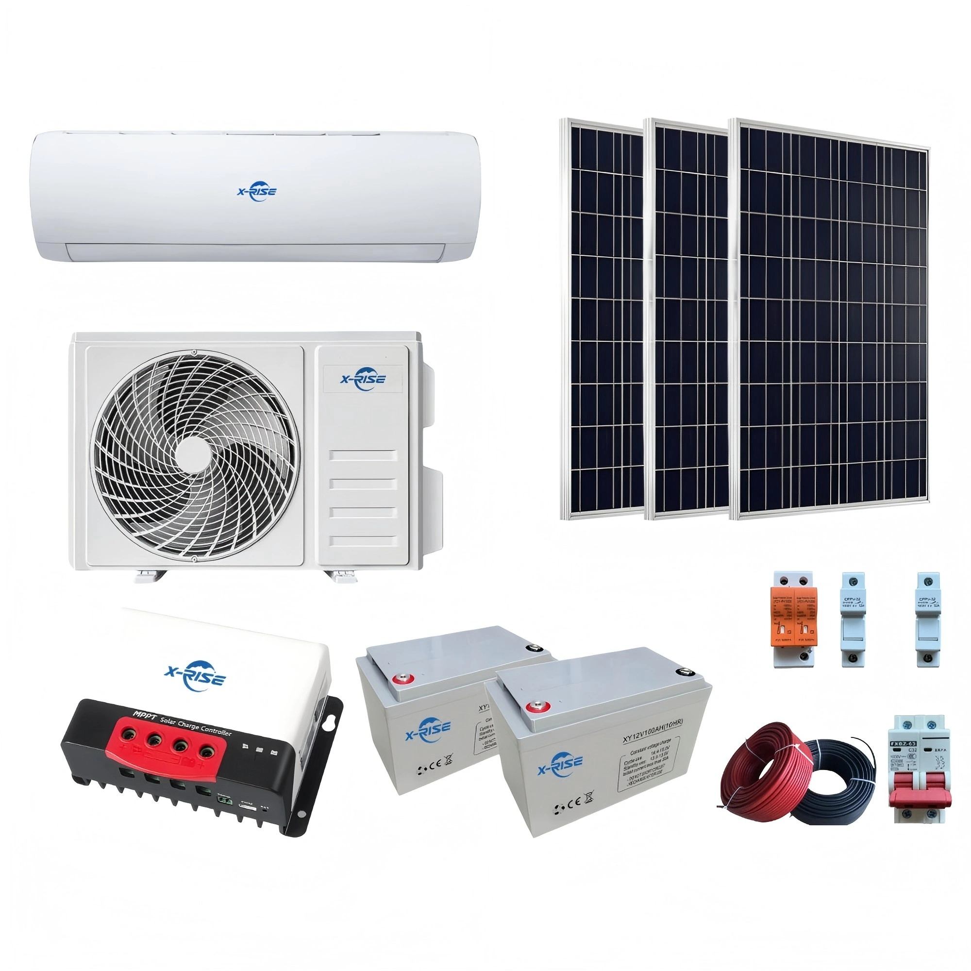 18000BTU DC Off Grid Solar Air Conditioning System