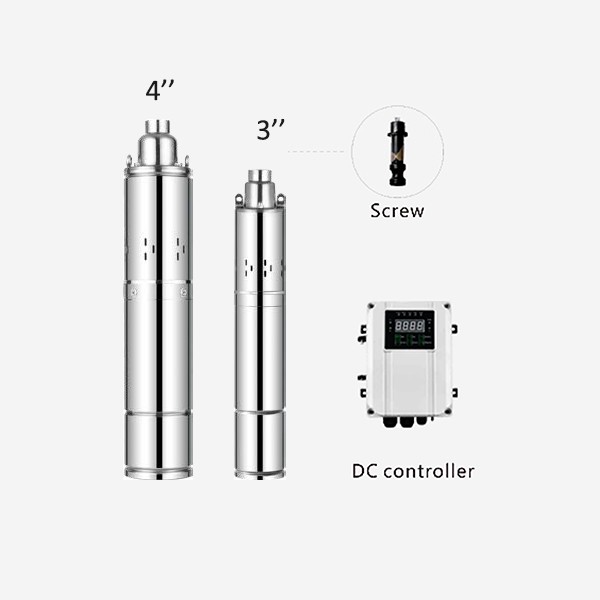 3 Inches DC Screw Solar Pump 