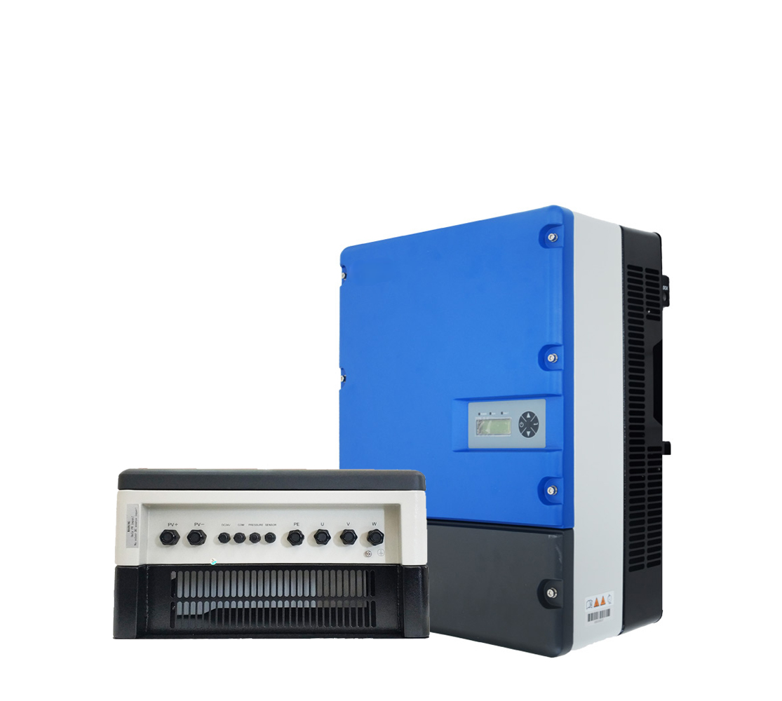 30KW Solar Pump Inverter High Efficiency Hybrid IP65 Quality for Government Projects AC Type