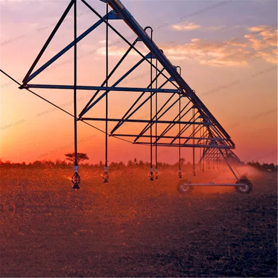 Solar sprinkler irrigation solution for farm irrigation